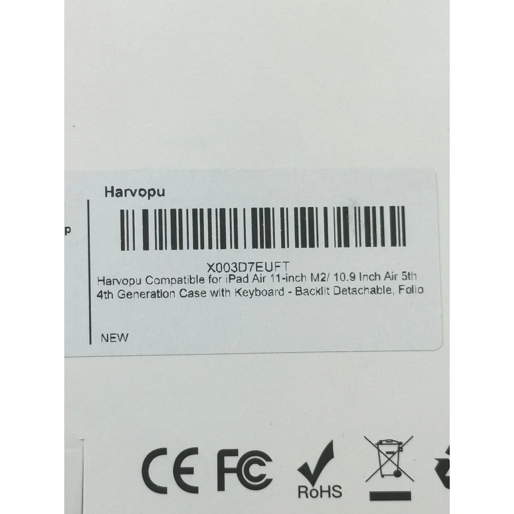 Harvopu iPad Air‎ 11 M2 10.9 5th 4th Gen Keyboard Case Detachable Pink NEW NIB